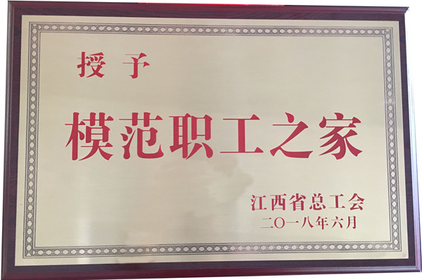 仁和集團(tuán)榮膺“江西省模范職工之家”